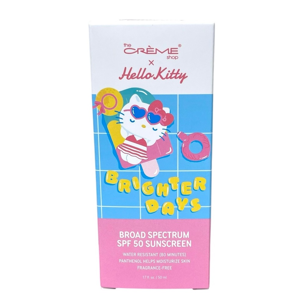 Hello Kitty Brighter Days SPF 50 Sunscreen - Pink and Blue